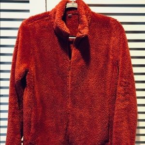 “Uniqlo” Plush Casual Zipper Jacket